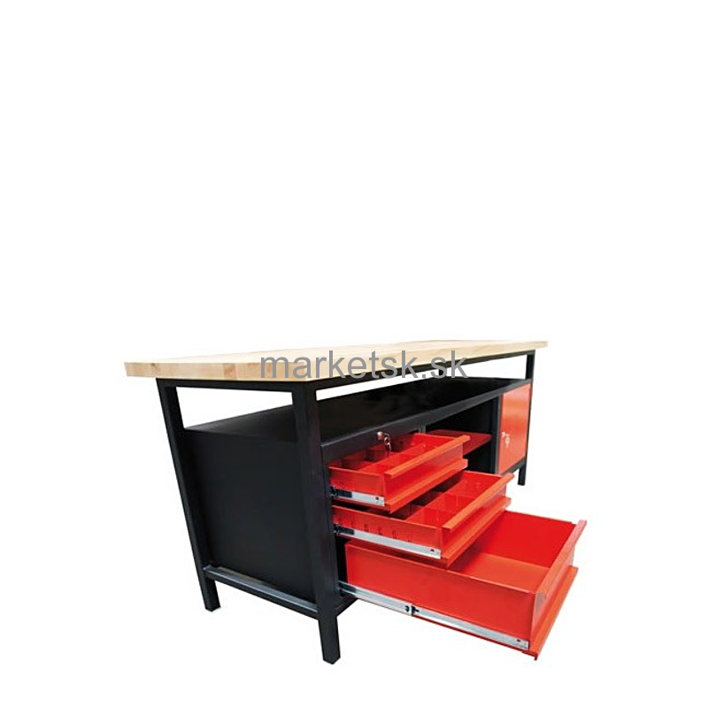 Dielenský pracovný stôl MP006 - 170 x 68 x 85 cm